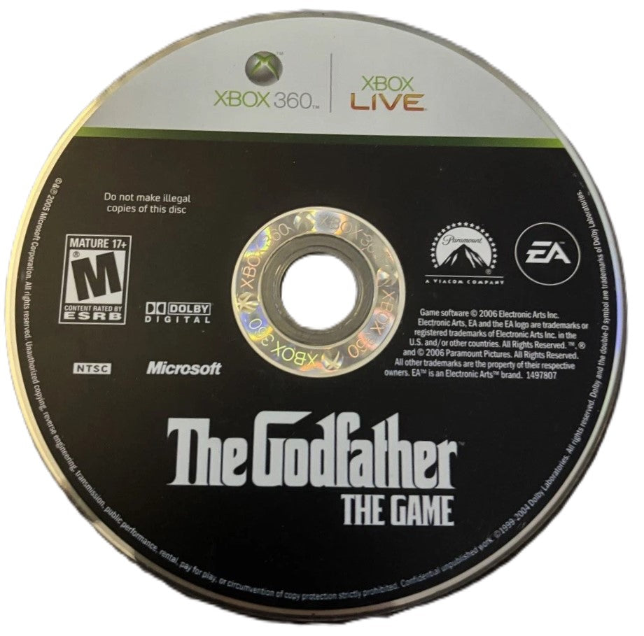 The Godfather Xbox 360 - Video Game - Used - CaveGamers - Image 3
