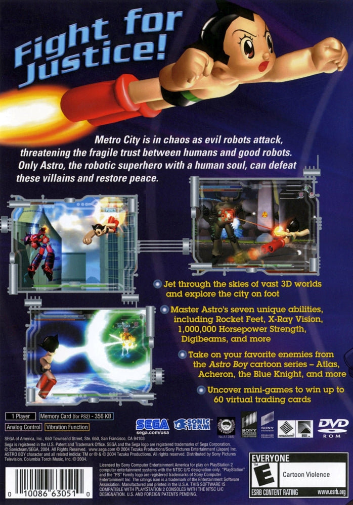 Astro Boy PS2 - Video Game - Used - CaveGamers - Image 2