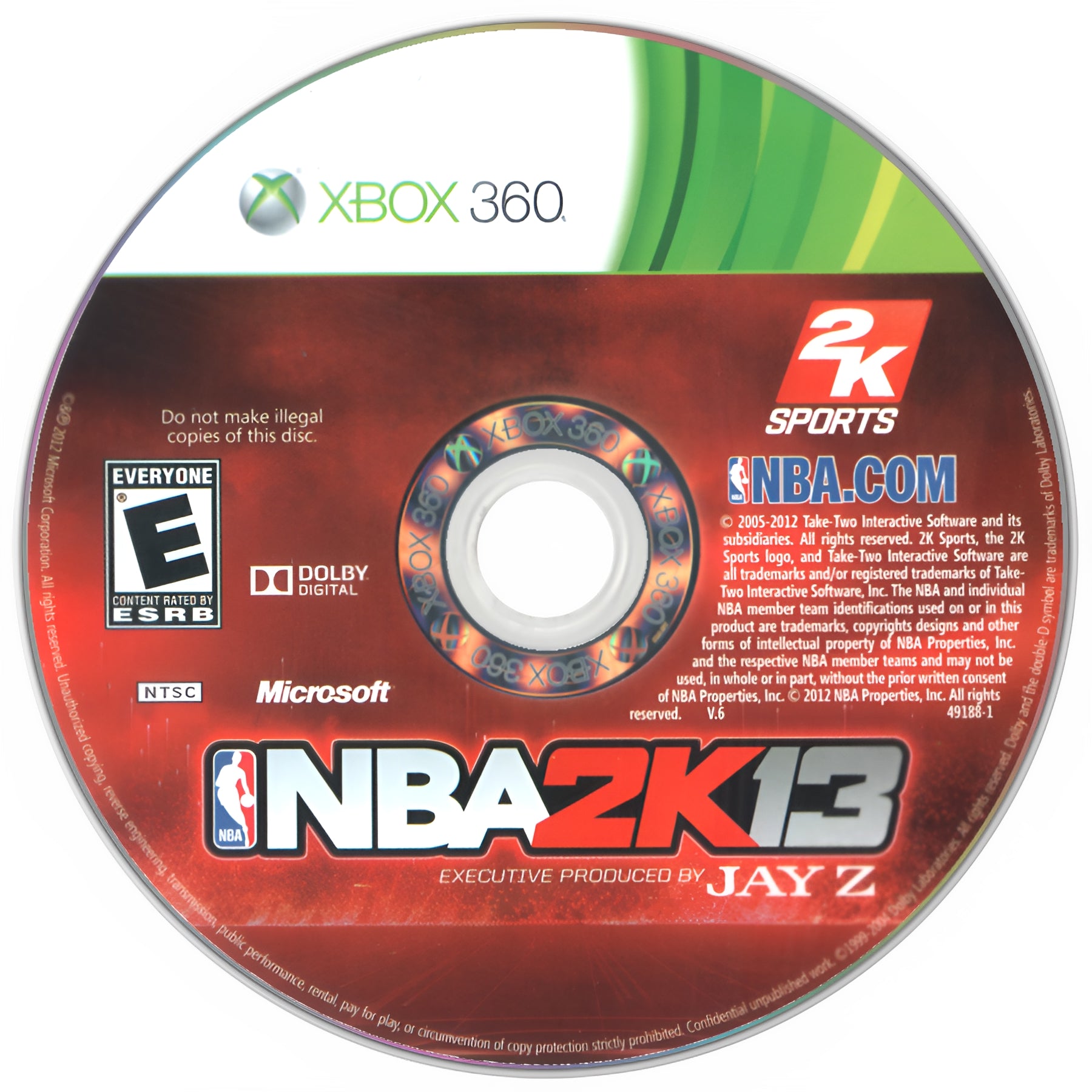 NBA 2K13 Xbox 360 - Video Game - Used - CaveGamers - Image 3