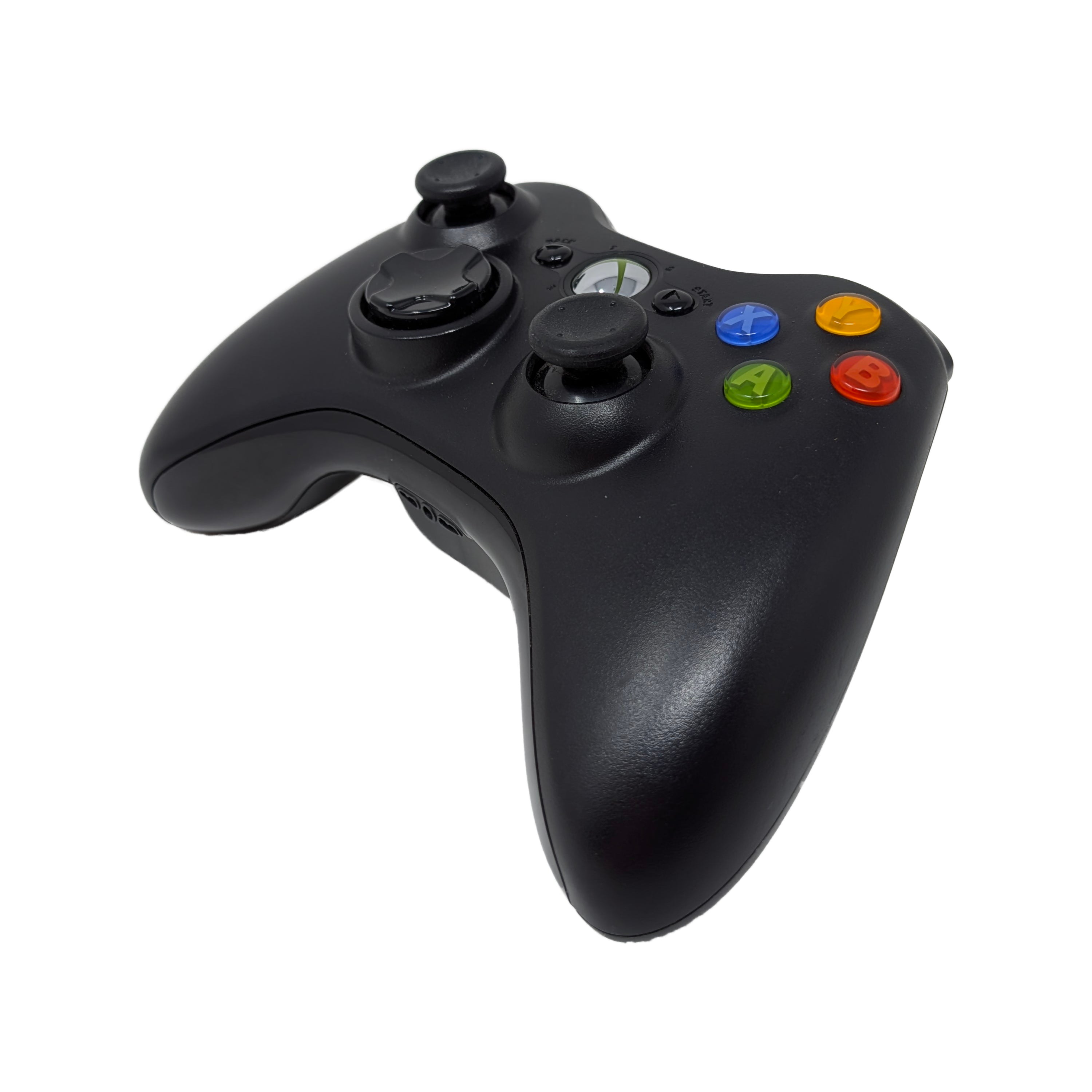 Xbox 360 Wireless Controller - Matte Black - Video Game Accessory - Used - CaveGamers