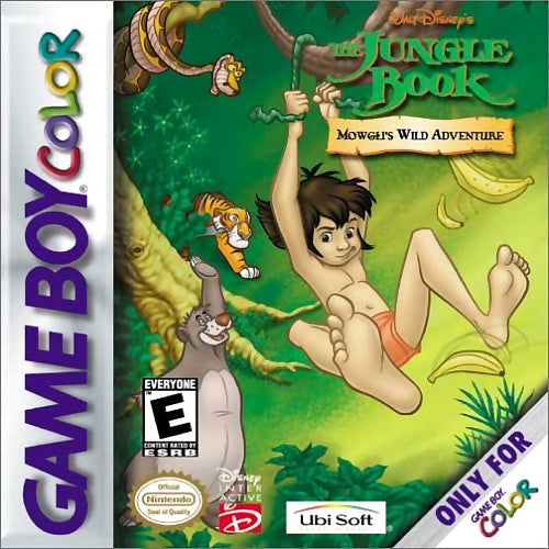 Jungle Book: Mowgli's Wild Adventure Game Boy Color - Video Game - Used - CaveGamers