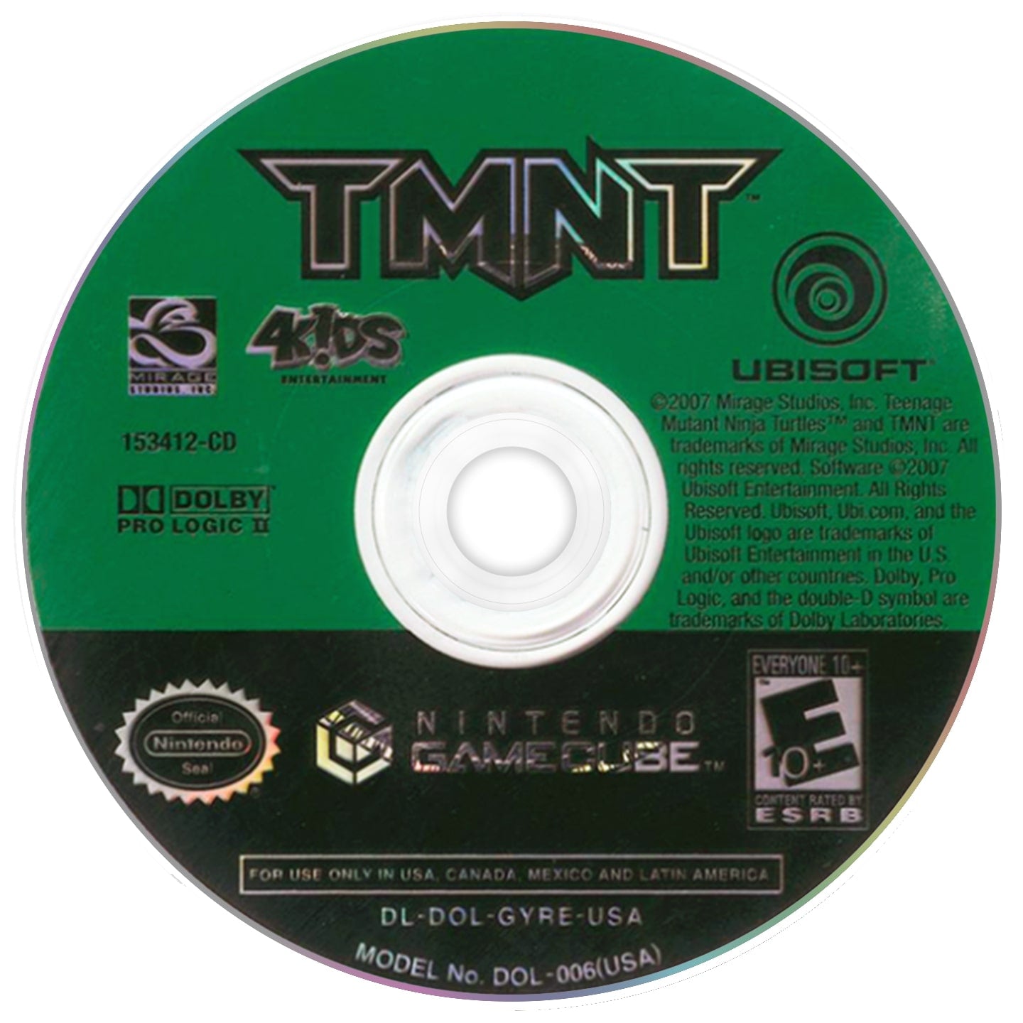 TMNT GameCube - Video Game - Used - CaveGamers - Image 3
