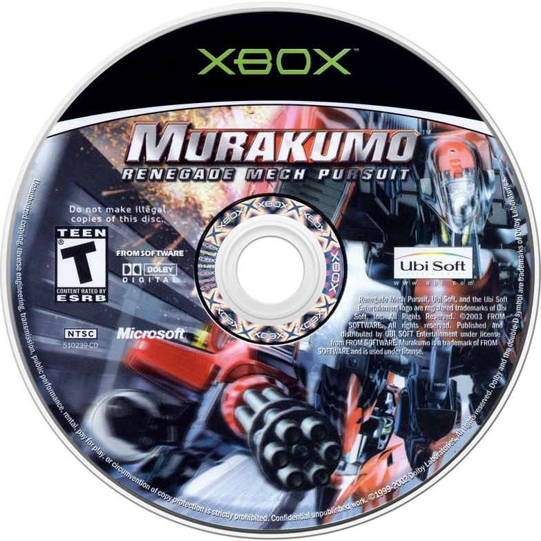 Murakumo Renegade Mech Pursuit Xbox - Video Game - Used - CaveGamers - Image 3