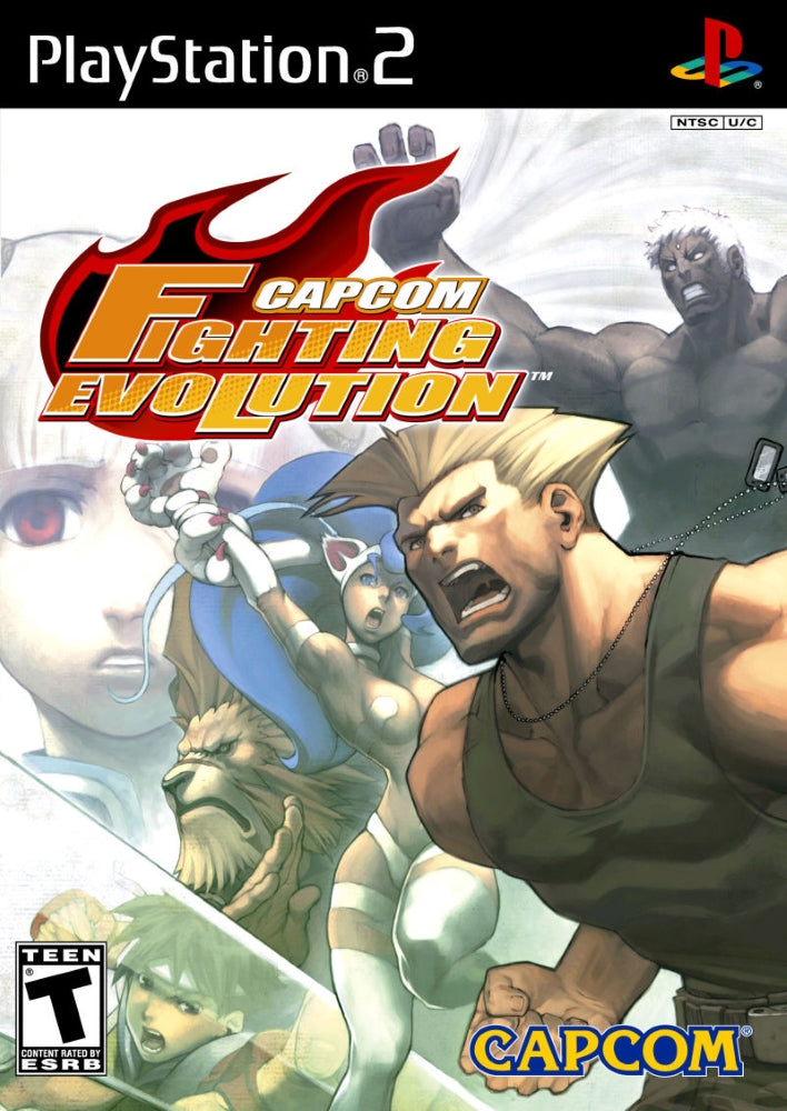 Capcom Fighting Evolution PS2 - Video Game - Used - CaveGamers