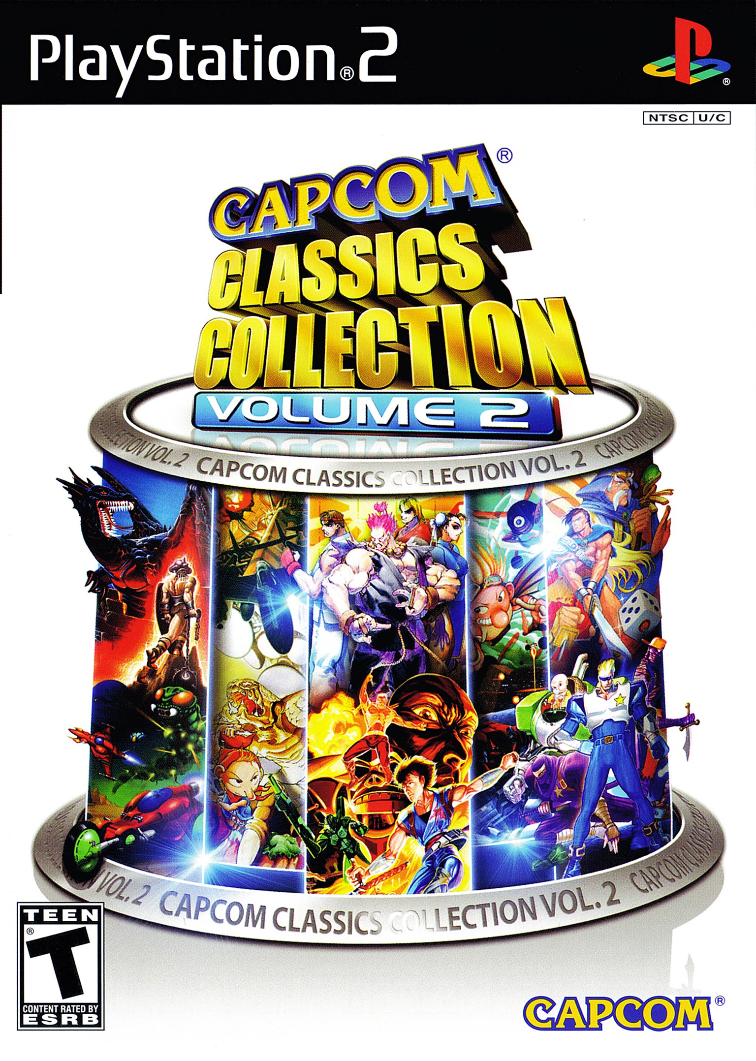 Capcom Classics Collection Volume 2 PS2 - Video Game - Used - CaveGamers