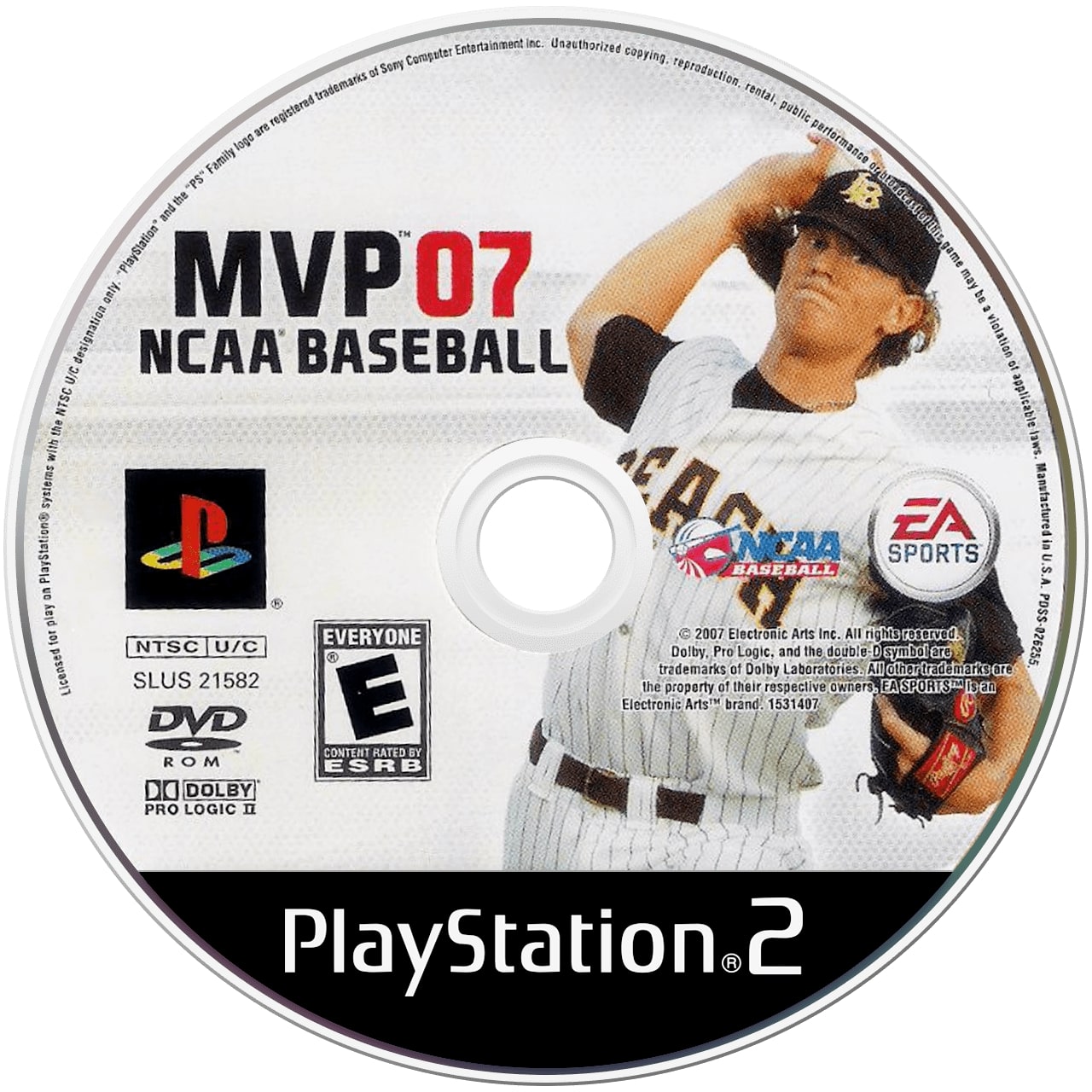 MVP NCAA Baseball 2007 PS2 - Video Game - Used - CaveGamers - Image 3