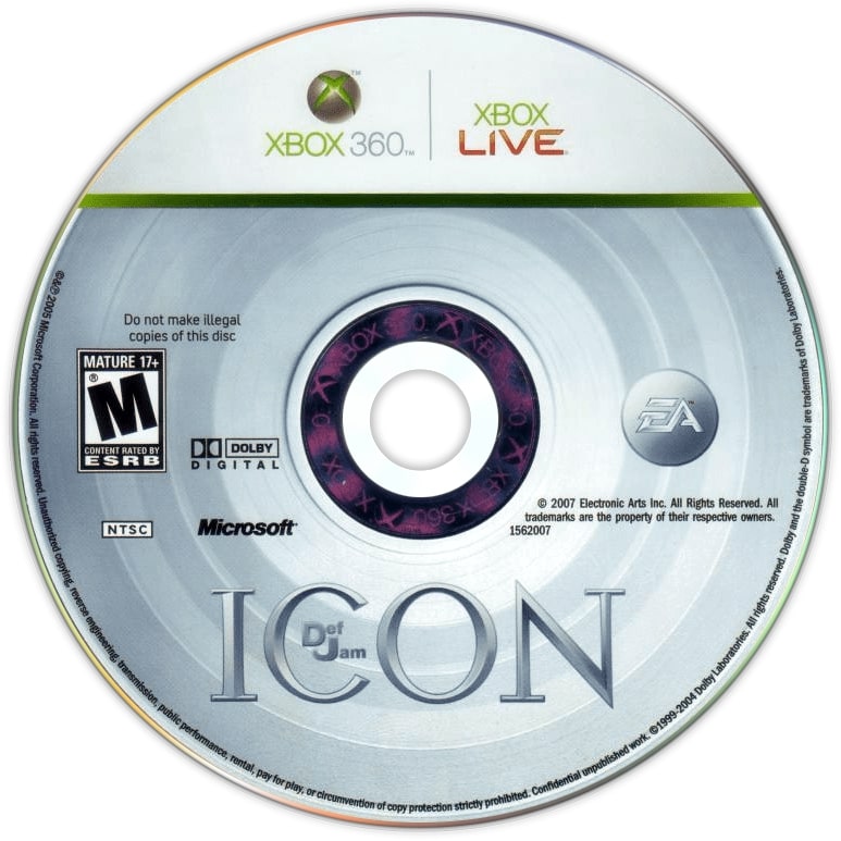 Def Jam Icon Xbox 360 - Video Game - Used - CaveGamers - Image 3
