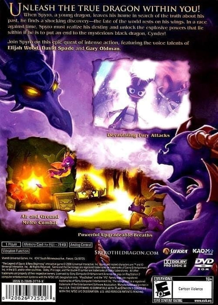Legend of Spyro A New Beginning
