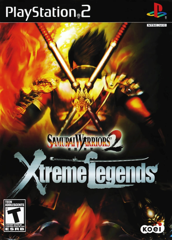 Samurai Warriors 2 Xtreme Legends PS2 - Video Game - Used - CaveGamers