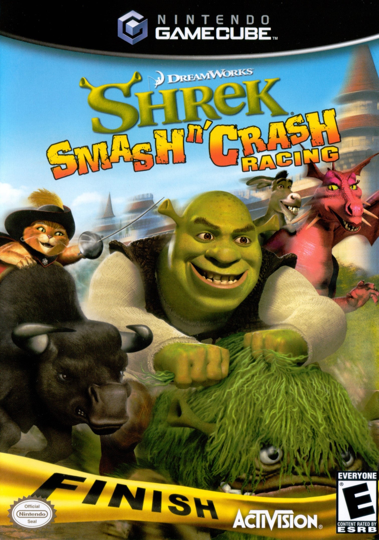 Shrek Smash and Crash Racing GameCube - Video Game - Used - CaveGamers