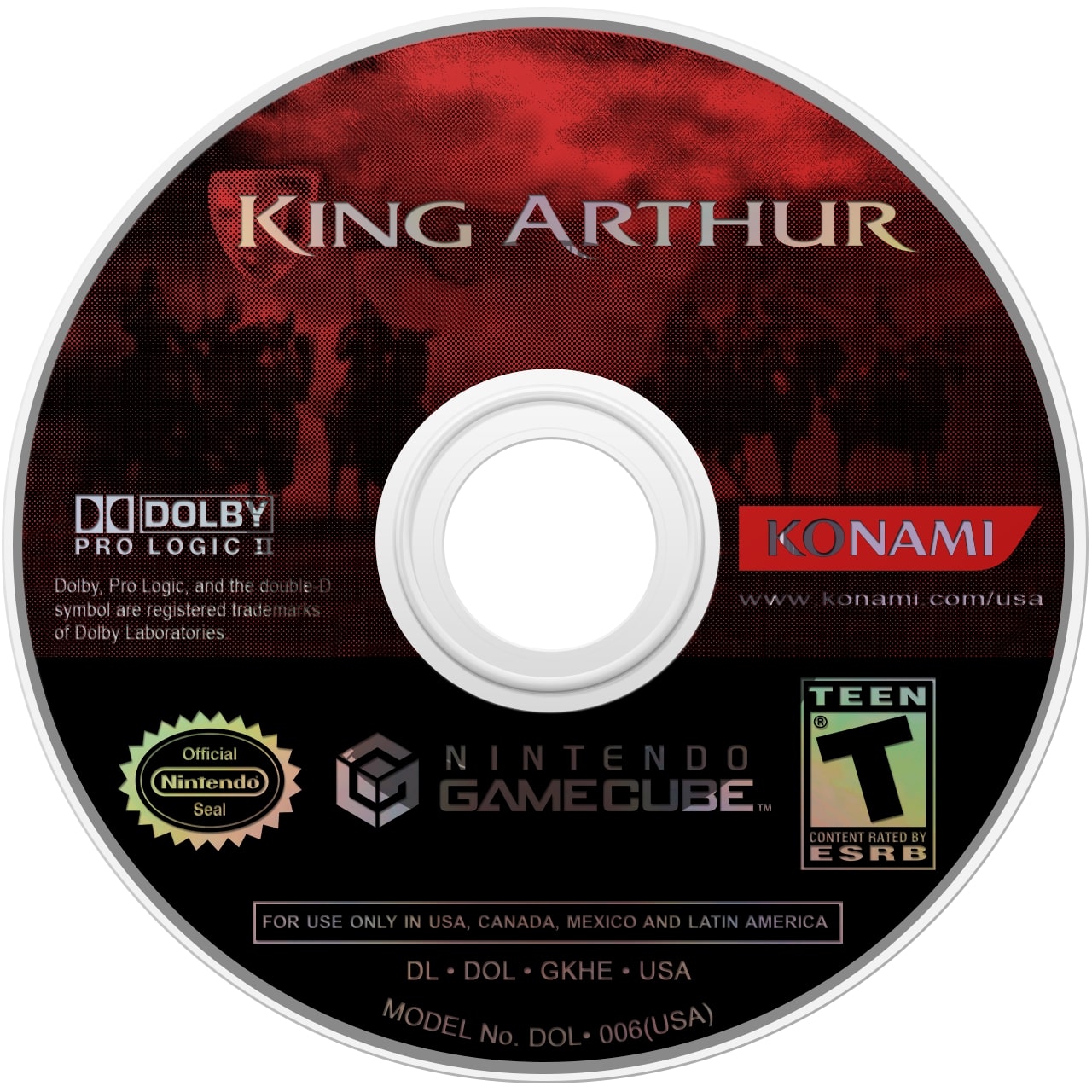 King Arthur GameCube - Video Game - Used - CaveGamers - Image 3