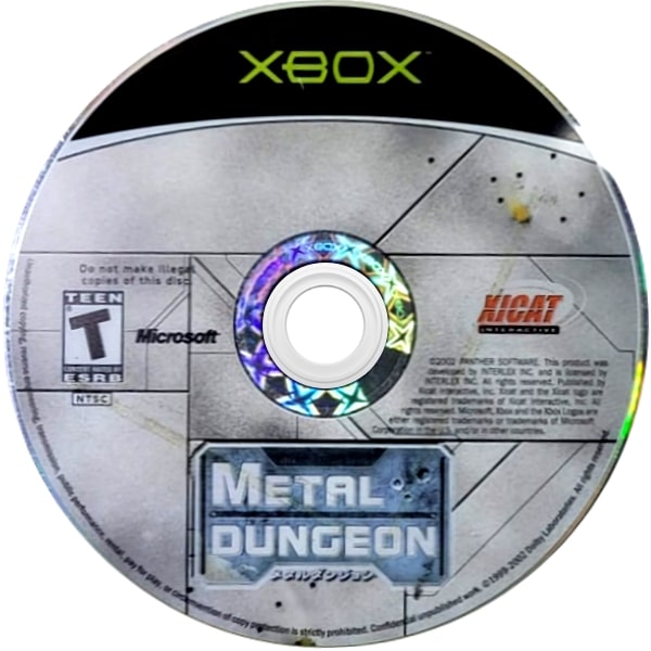 Metal Dungeon Xbox - Video Game - Used - CaveGamers - Image 3