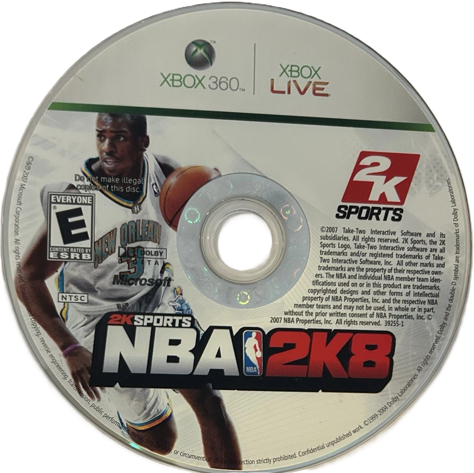 NBA 2K8 Xbox 360 - Video Game - Used - CaveGamers - Image 3