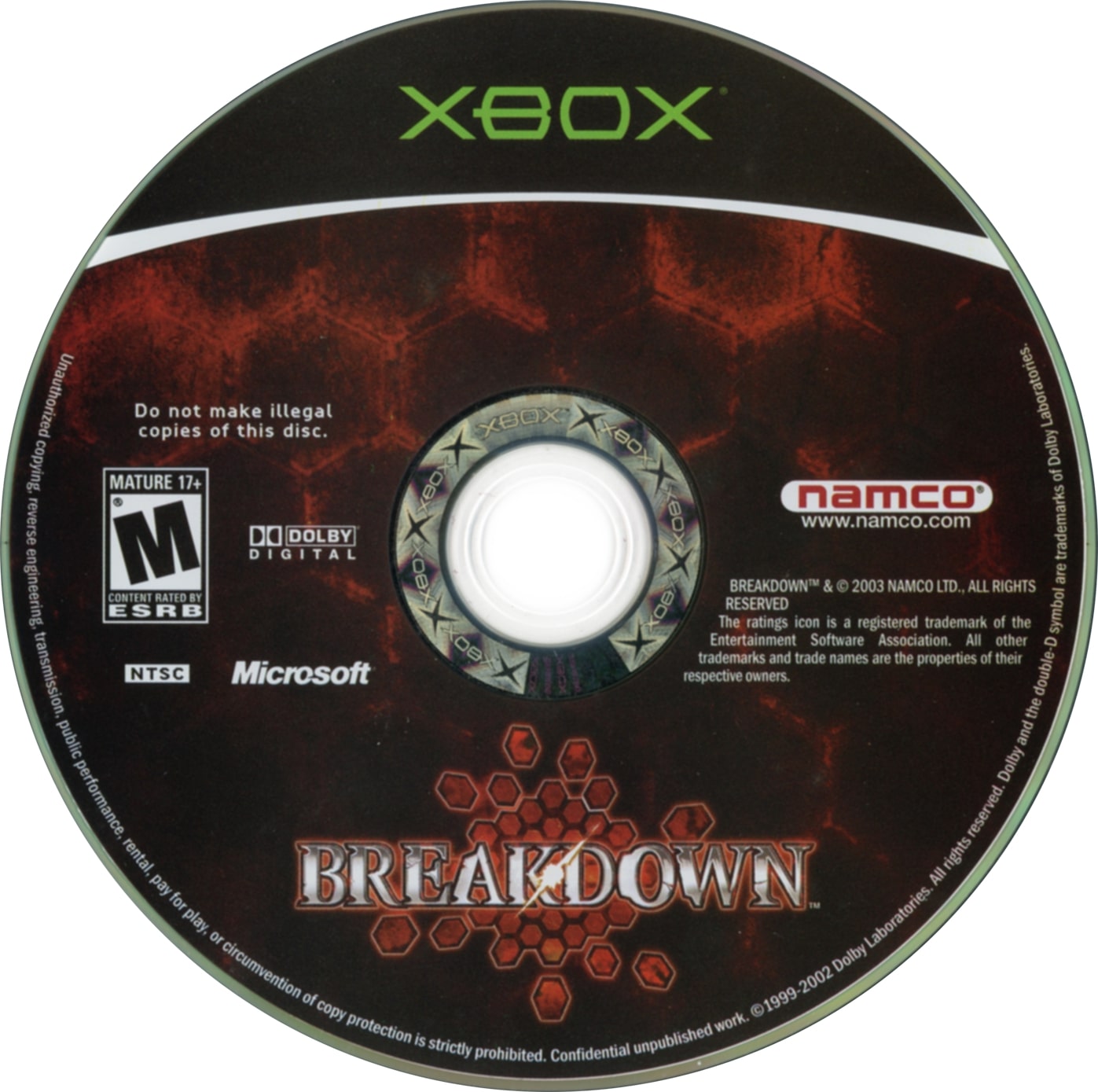Breakdown Xbox - Video Game - Used - CaveGamers - Image 3