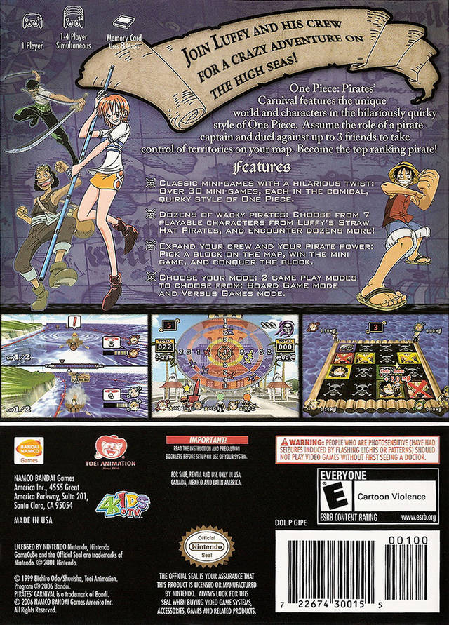 One Piece Pirates Carnival