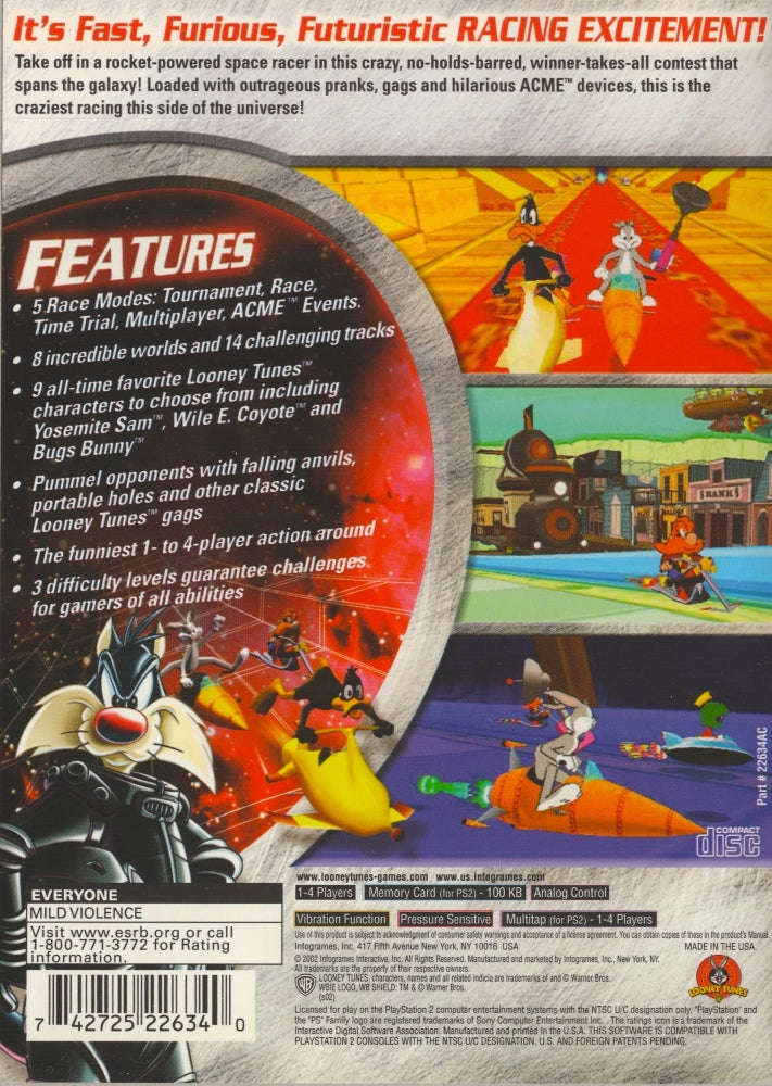 Space Race PS2 - Video Game - Used - CaveGamers - Image 2