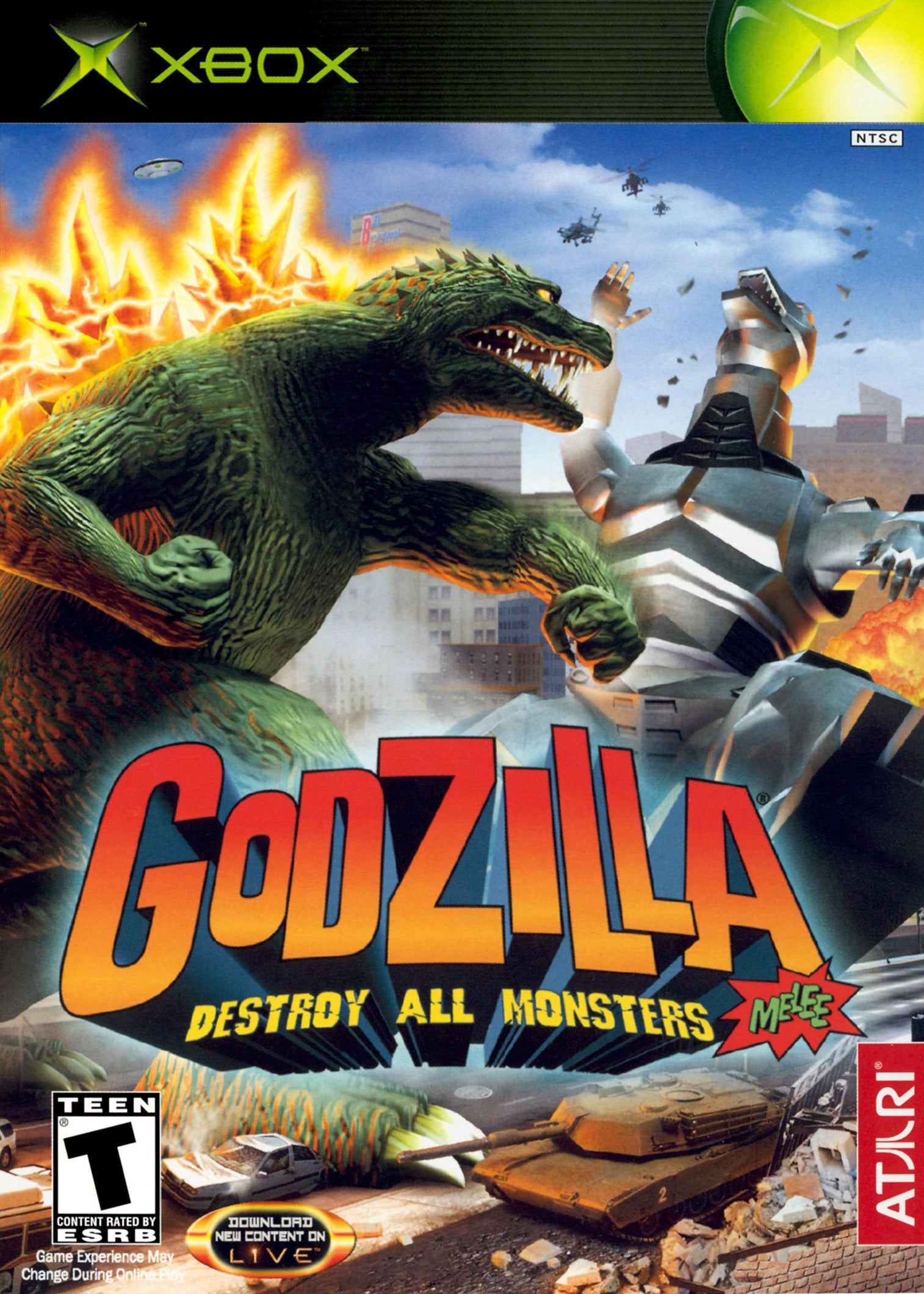 Godzilla Destroy All Monsters Melee