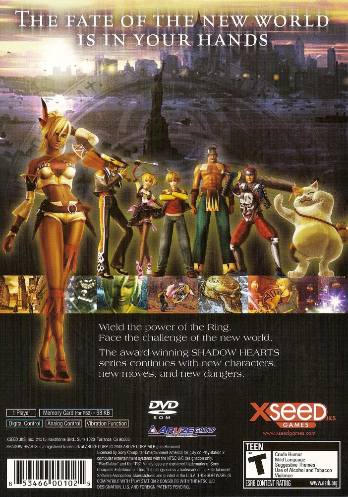 Shadow Hearts From the New World