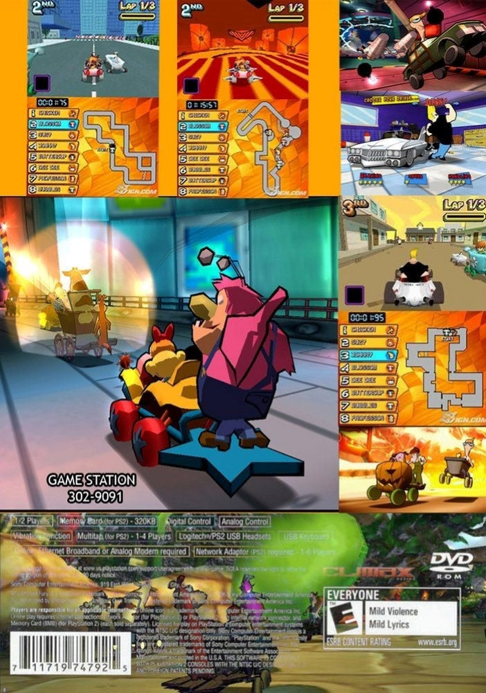 Cartoon Network Racing PS2 - Video Game - Used - CaveGamers - Image 2