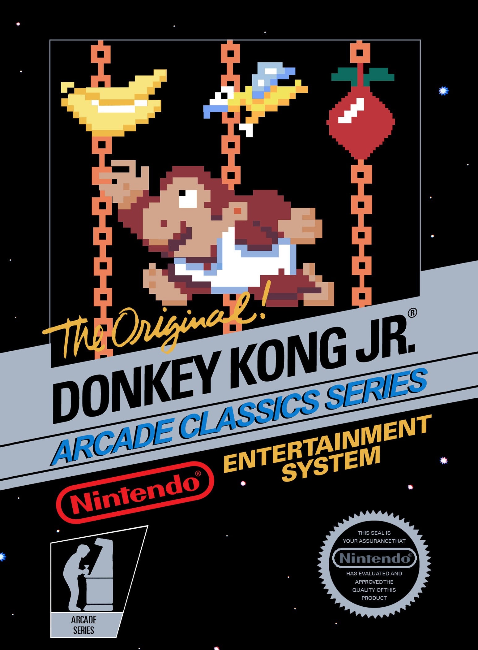 Donkey Kong Jr NES - Video Game - Used - CaveGamers