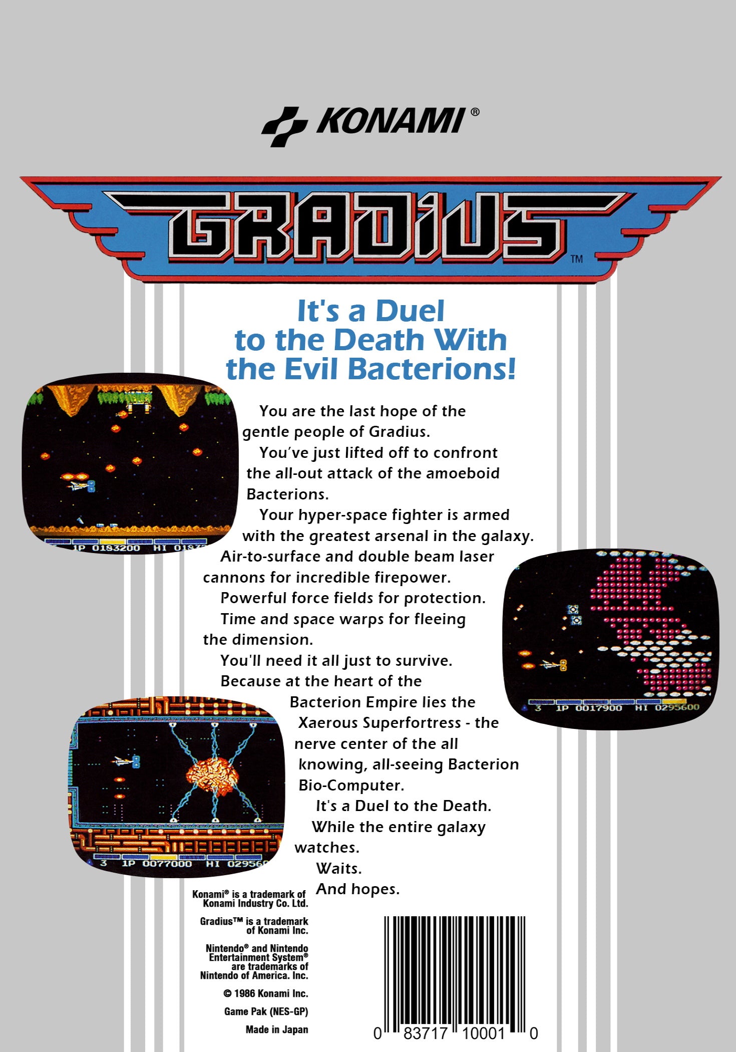 Gradius NES - Video Game - Used - CaveGamers - Image 2