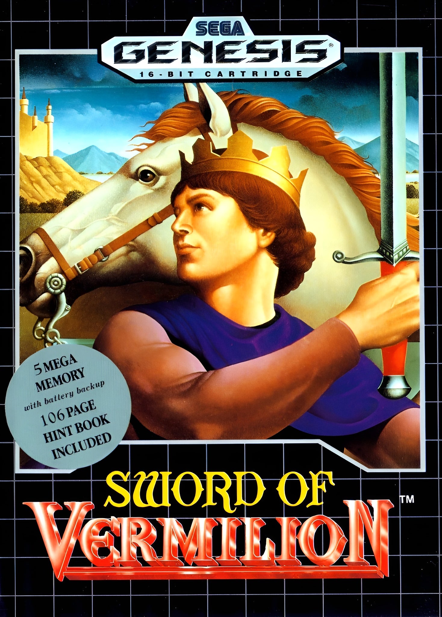 Sword of Vermilion Genesis - Video Game - Used - CaveGamers