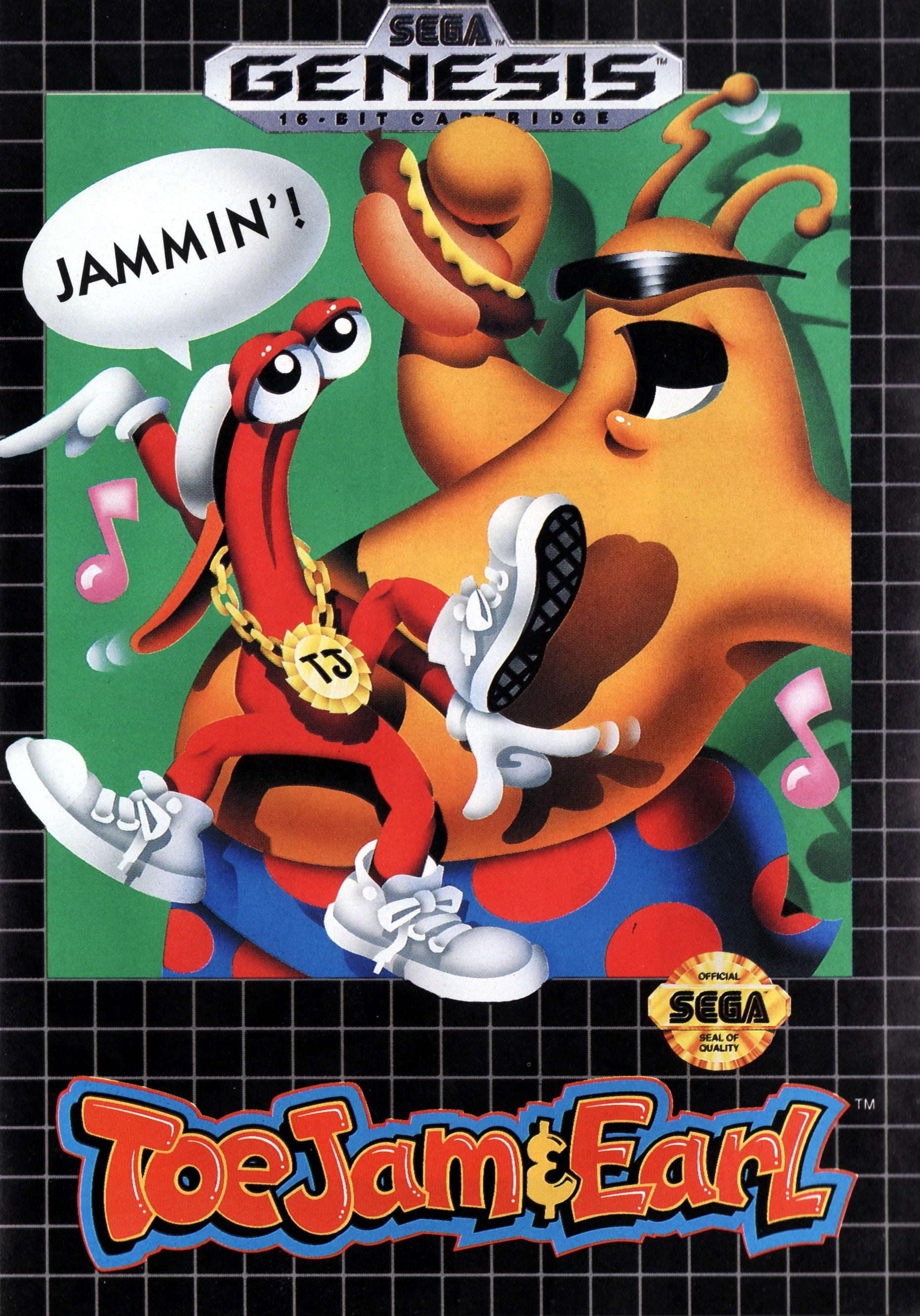 ToeJam and Earl Genesis - Video Game - Used - CaveGamers