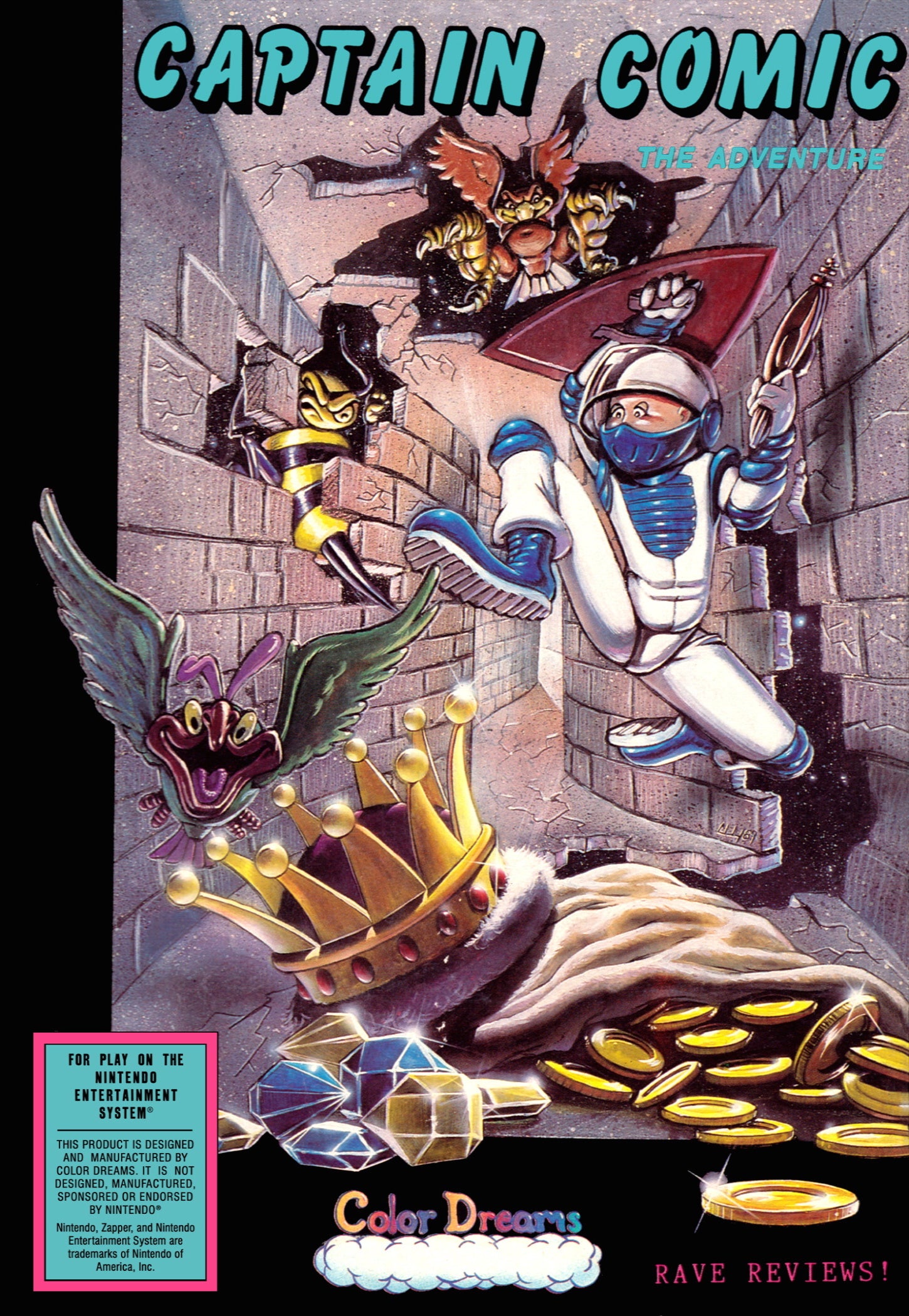 Captain Comic NES - Video Game - Used - CaveGamers
