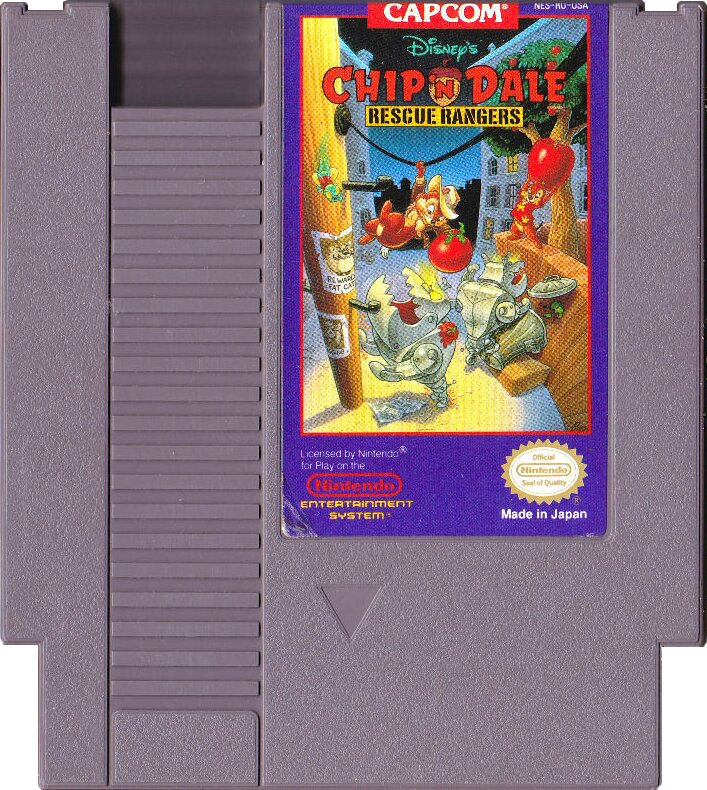 Chip and Dale Rescue Rangers NES - Video Game - Used - CaveGamers - Image 3