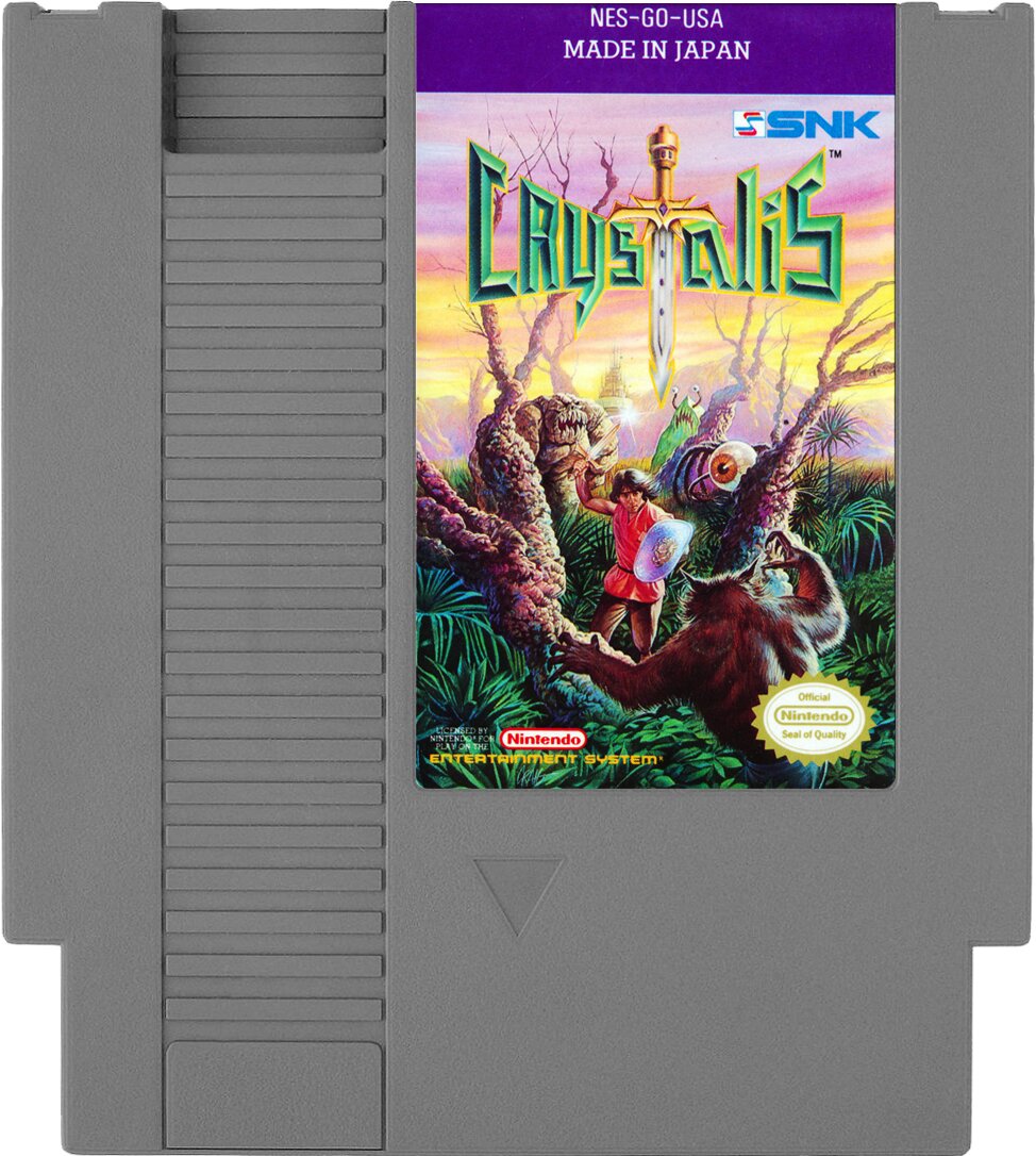 Crystalis NES - Video Game - Used - CaveGamers - Image 3