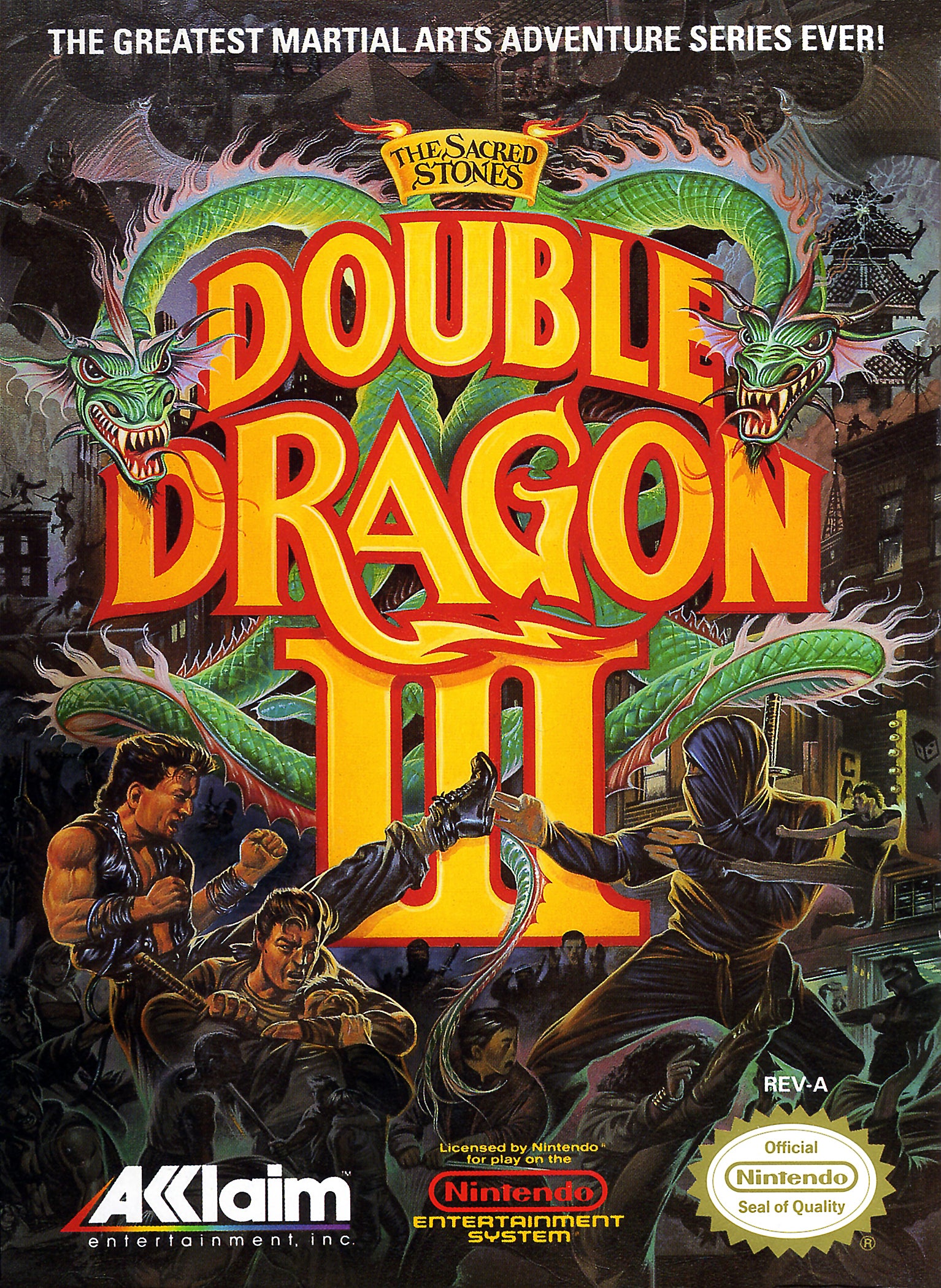 Double Dragon III NES - Video Game - Used - CaveGamers