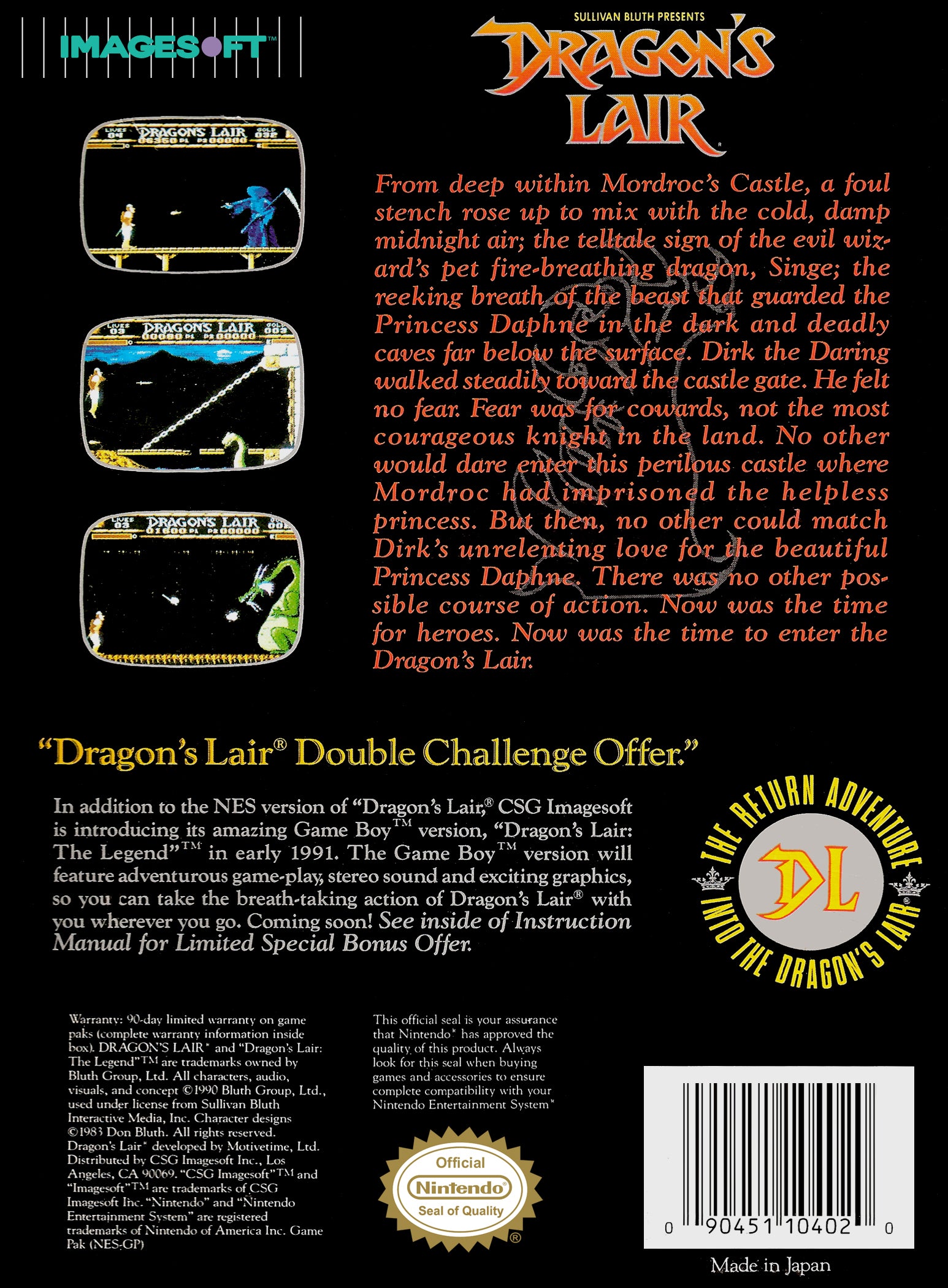 Dragon's Lair the Legend