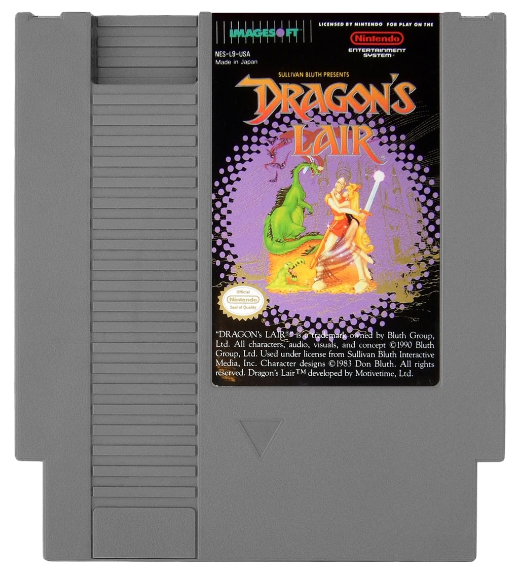 Dragon's Lair the Legend NES - Video Game - Used - CaveGamers - Image 3