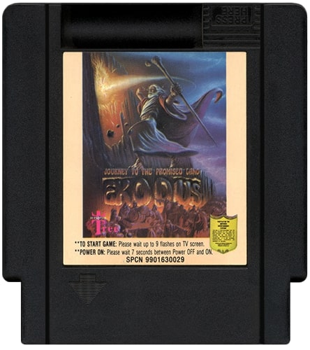 Exodus Journey to the Promised Land NES - Video Game - Used - CaveGamers - Image 3