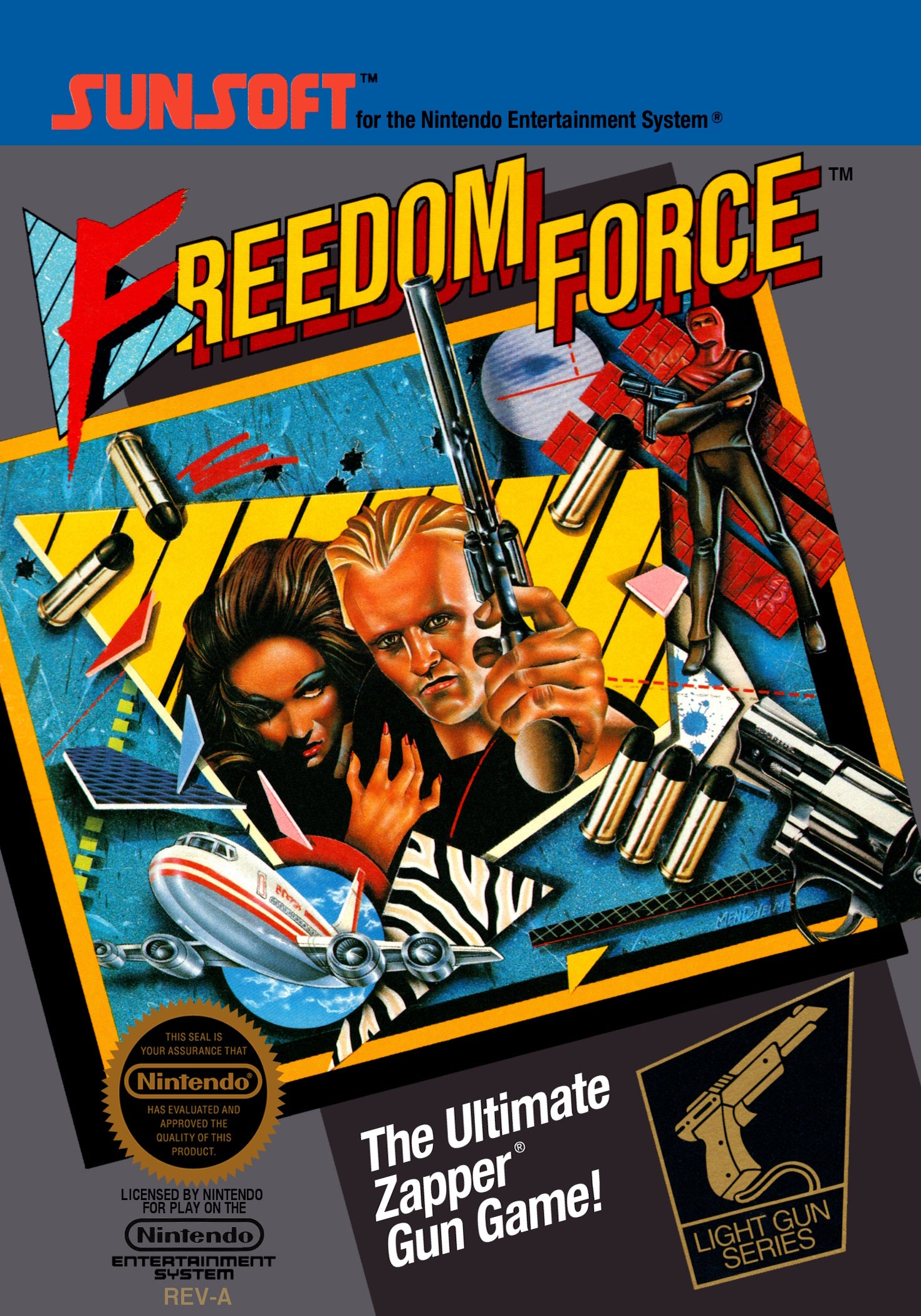 Freedom Force NES - Video Game - Used - CaveGamers