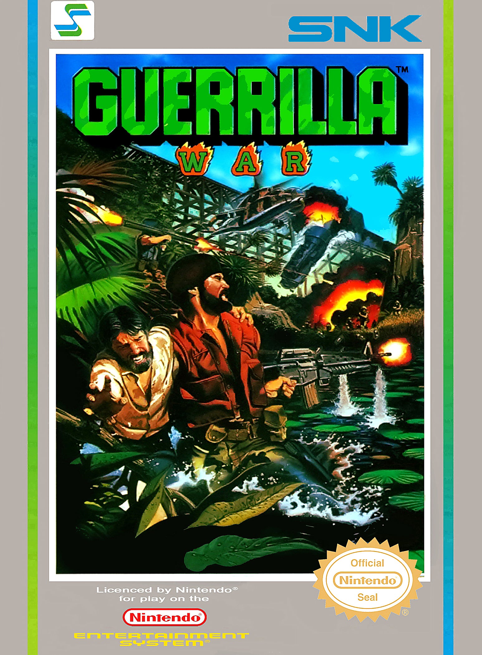 Guerrilla War NES - Video Game - Used - CaveGamers