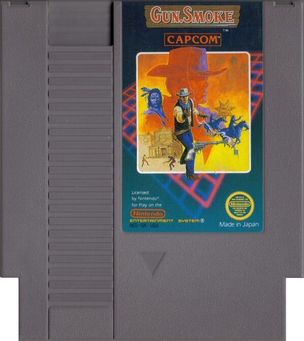 Gun.Smoke NES - Video Game - Used - CaveGamers - Image 3