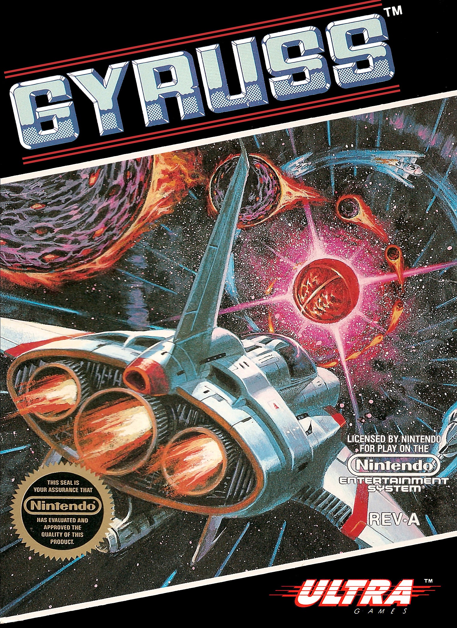 Gyruss NES - Video Game - Used - CaveGamers