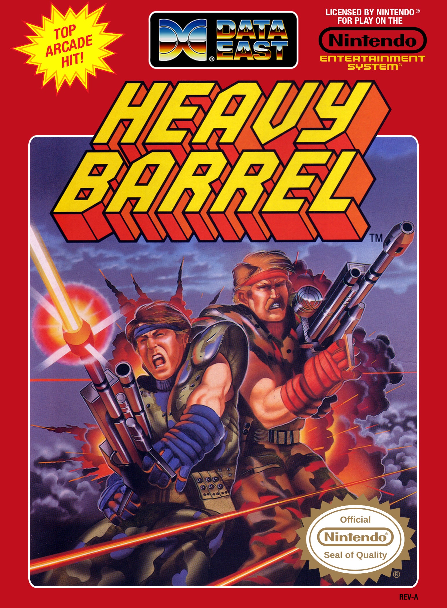Heavy Barrel NES - Video Game - Used - CaveGamers