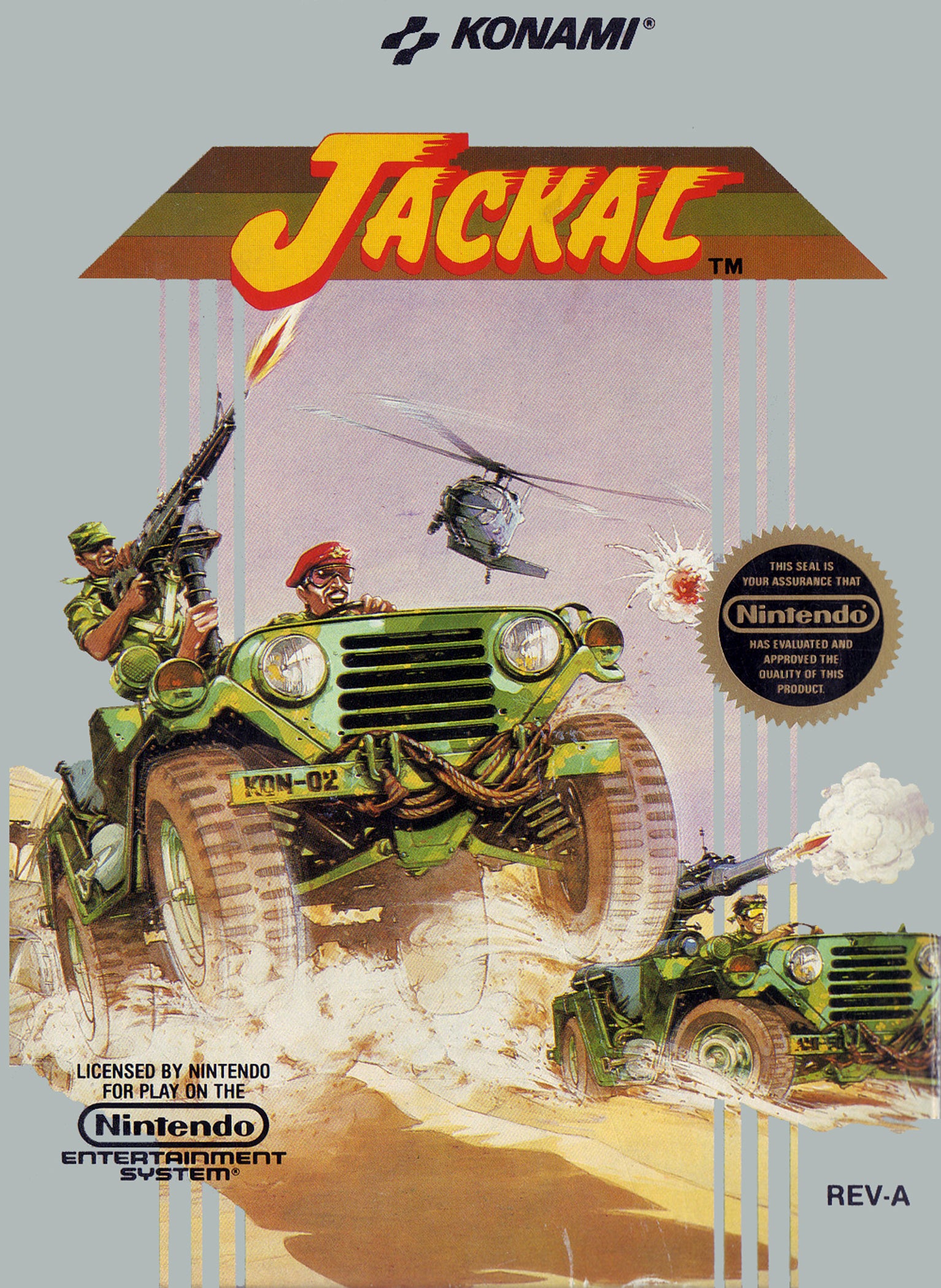 Jackal NES - Video Game - Used - CaveGamers