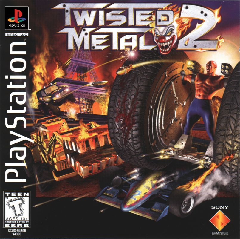 Twisted Metal 2 Playstation - Video Game - Used - CaveGamers