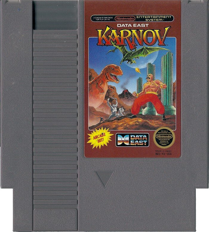 Karnov NES - Video Game - Used - CaveGamers - Image 3