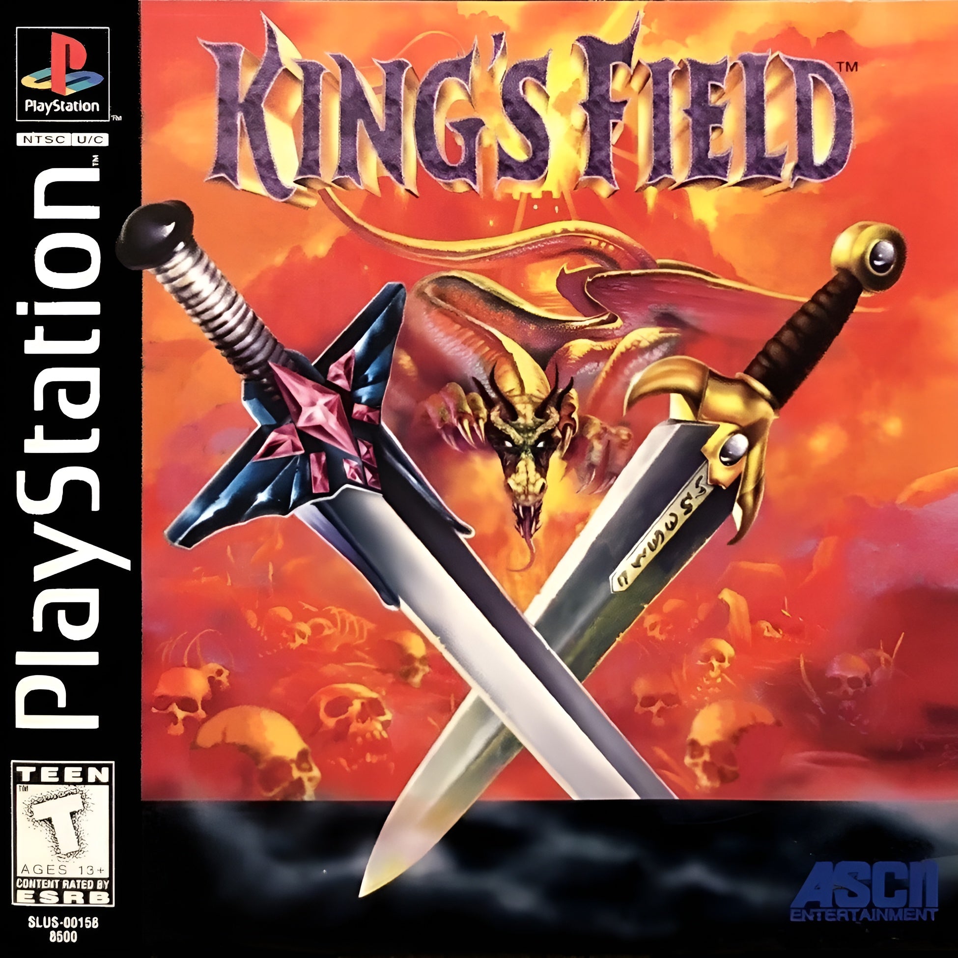 King's Field Playstation - Video Game - Used - CaveGamers