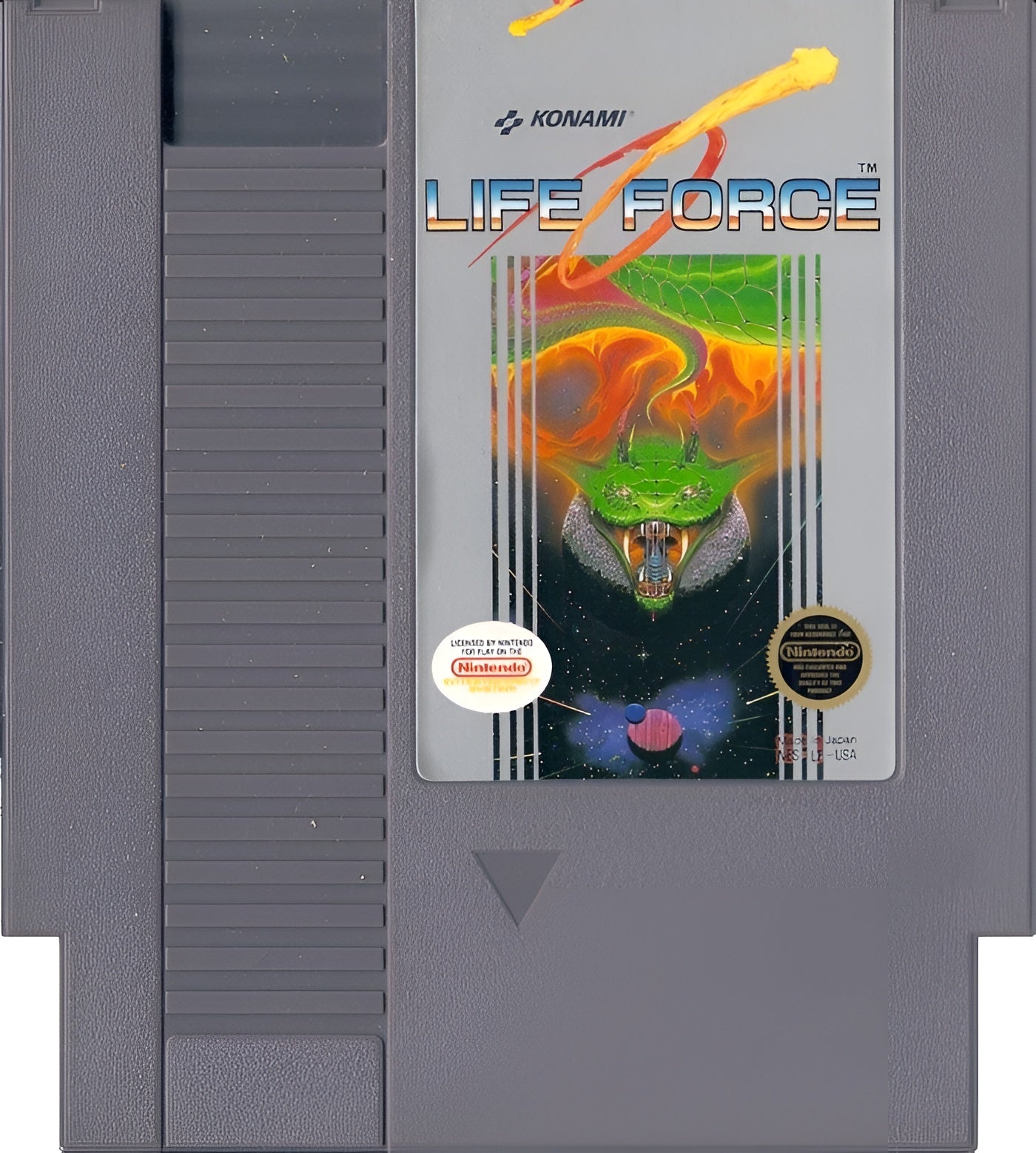 Life Force NES - Video Game - Used - CaveGamers - Image 3