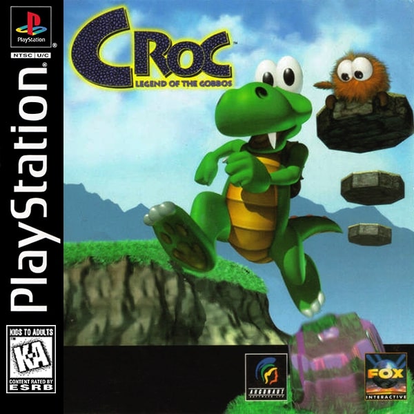 Croc Legend Of The Gobbos Playstation - Video Game - Used - CaveGamers