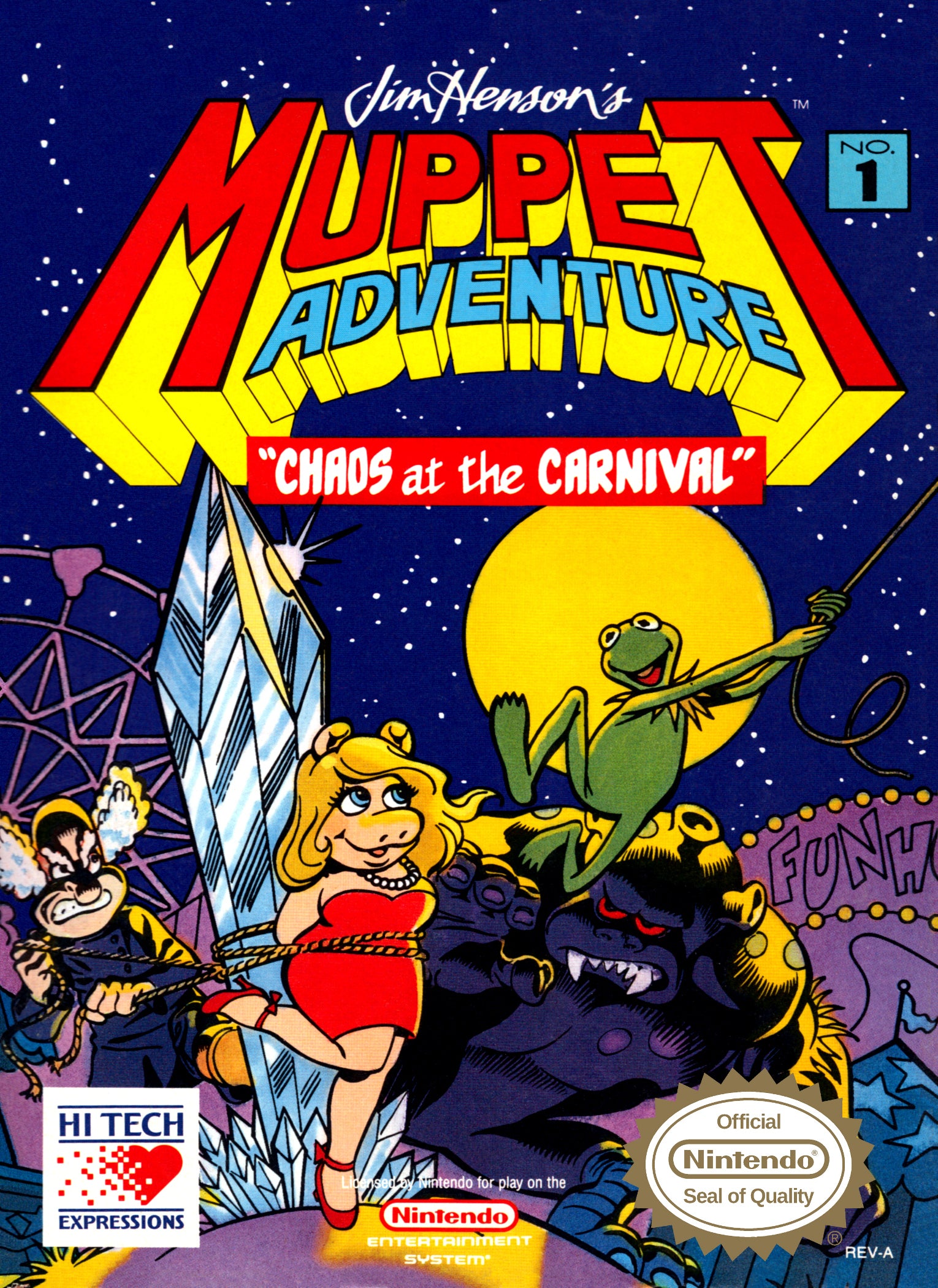Muppet Adventure NES - Video Game - Used - CaveGamers