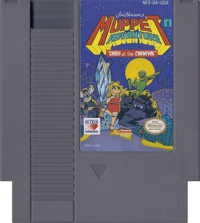 Muppet Adventure NES - Video Game - Used - CaveGamers - Image 3