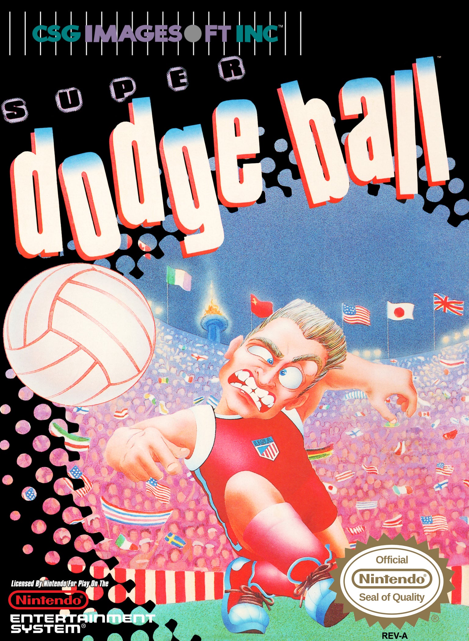 Super Dodge Ball NES - Video Game - Used - CaveGamers