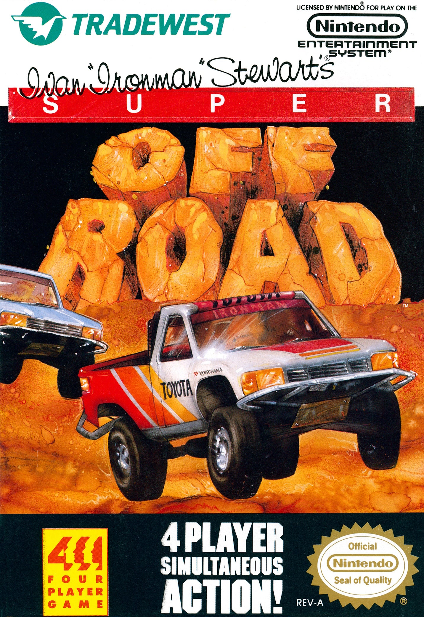 Super Off Road NES - Video Game - Used - CaveGamers