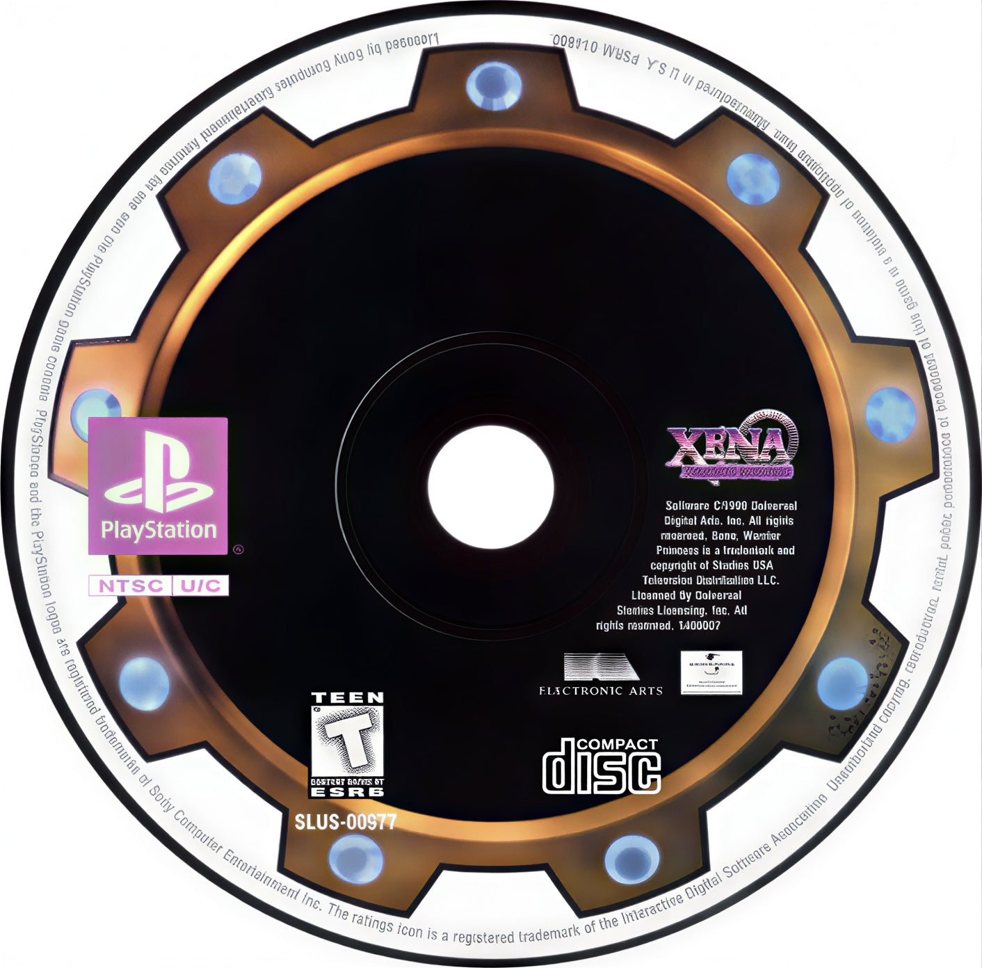 Xena Warrior Princess Playstation - Video Game - Used - CaveGamers - Image 3